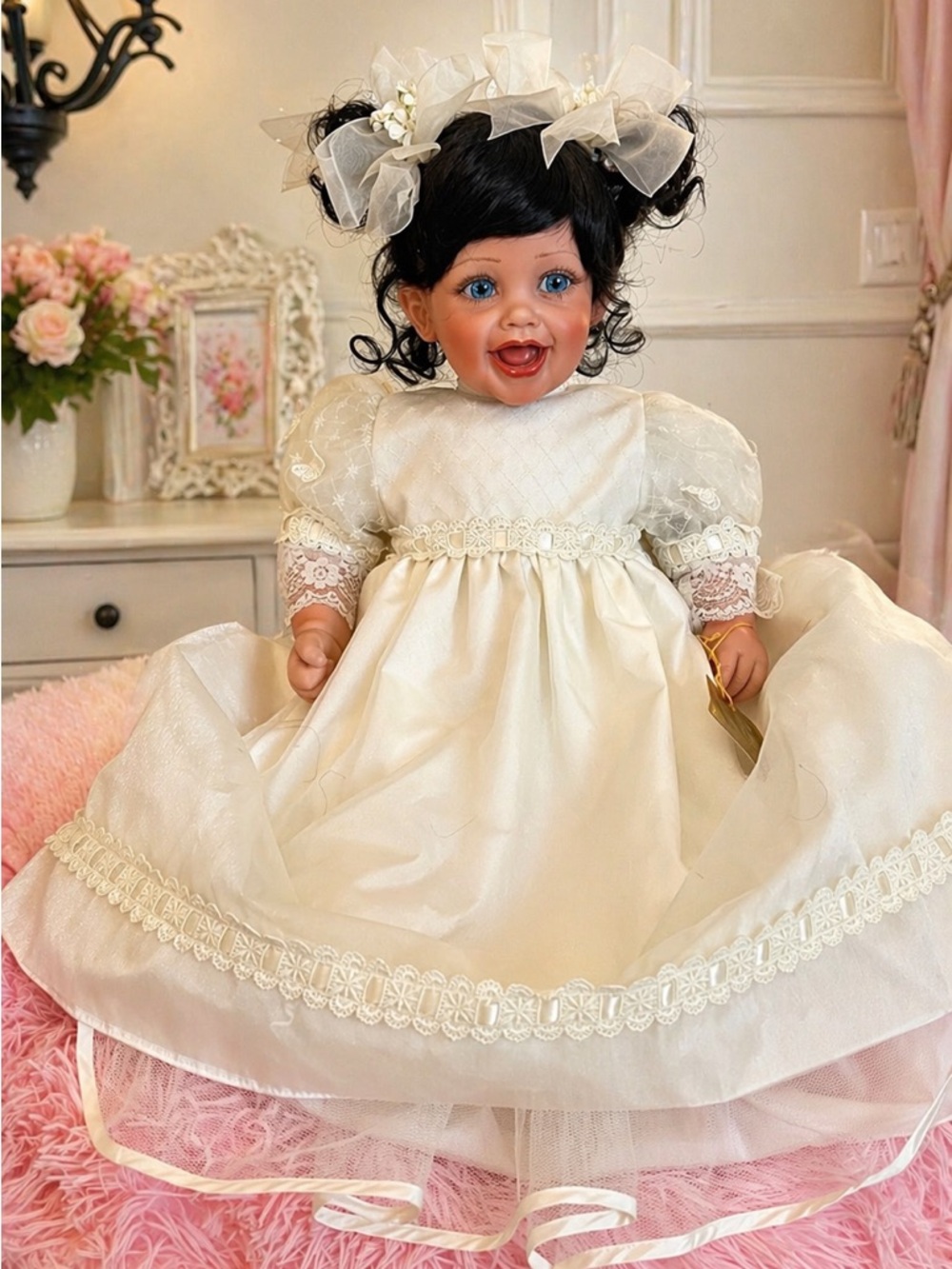 ✨ RARE Fayzah Spanos Signed Doll – Limited Edition #833/1000 ✨